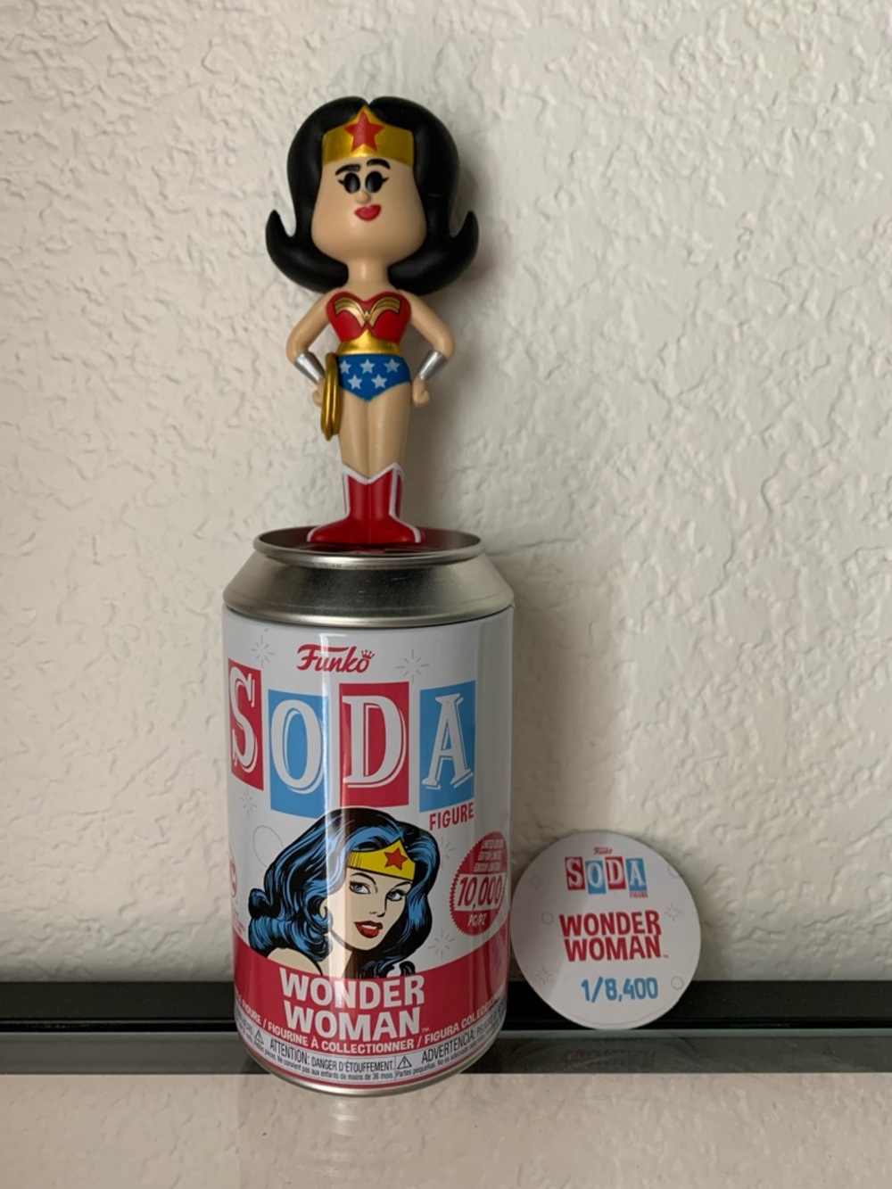 Funko Vinyl Soda Pop - DC Comics - Wonder Woman Common - Funko 45964 - Superhero - Picture 12 of 12